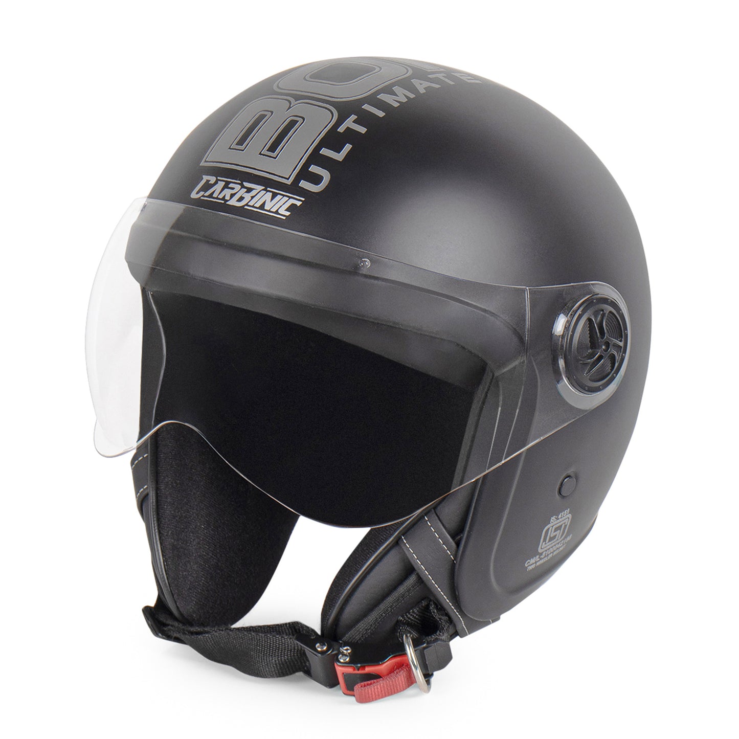 Carbinic Open Face Helmet - trendy helmet for cycling adventures