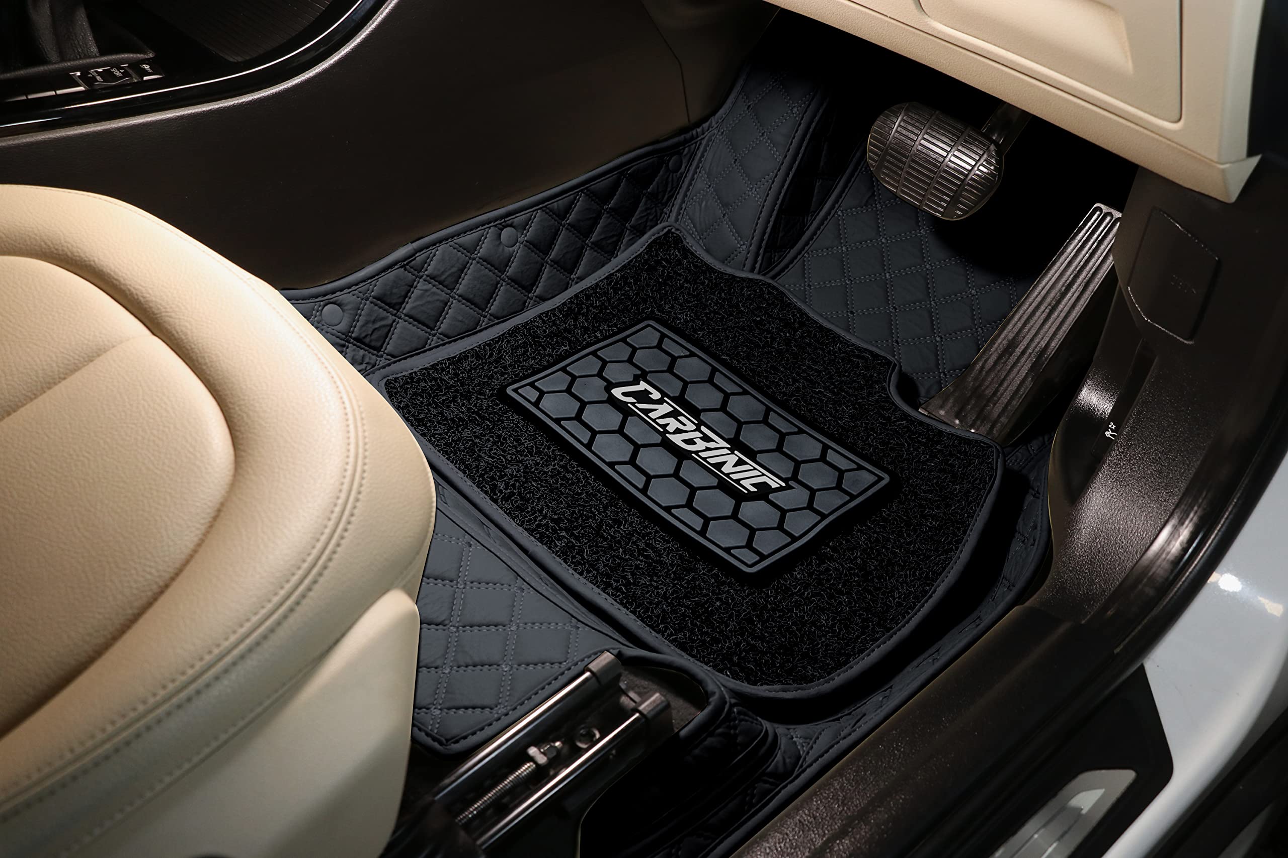 CarBinic 7D Luxury Car Foot Mat - Custom Fitted for Tata Nexon 2020 –  Carbinic